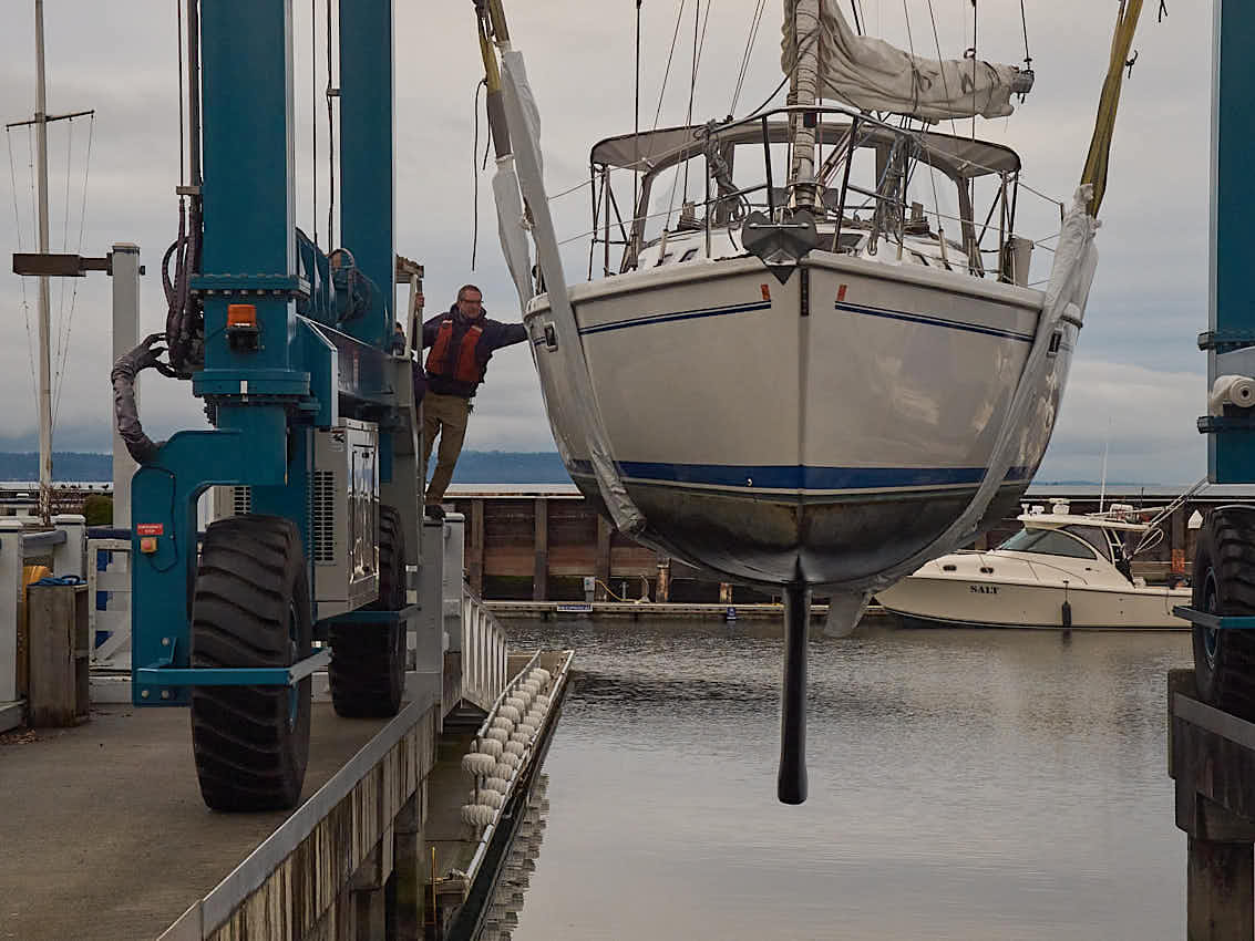 Odysseus Haul-out in Edmonds